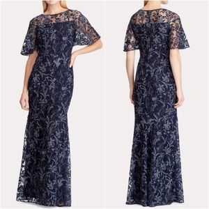 Lauren Ralph Lauren Floral Embroidered Gown
New 6